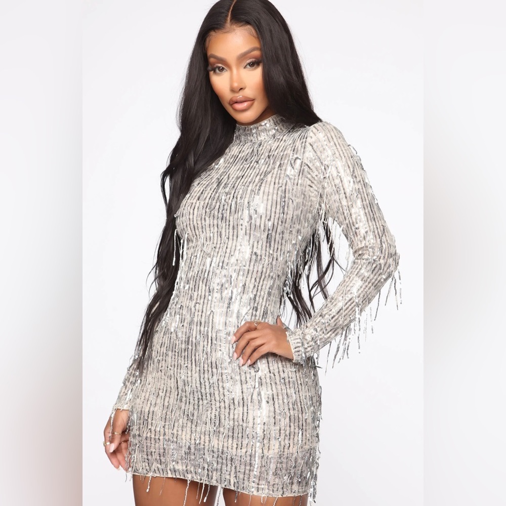 Fashion Nova ‘At the Disco’ Sequin Dress